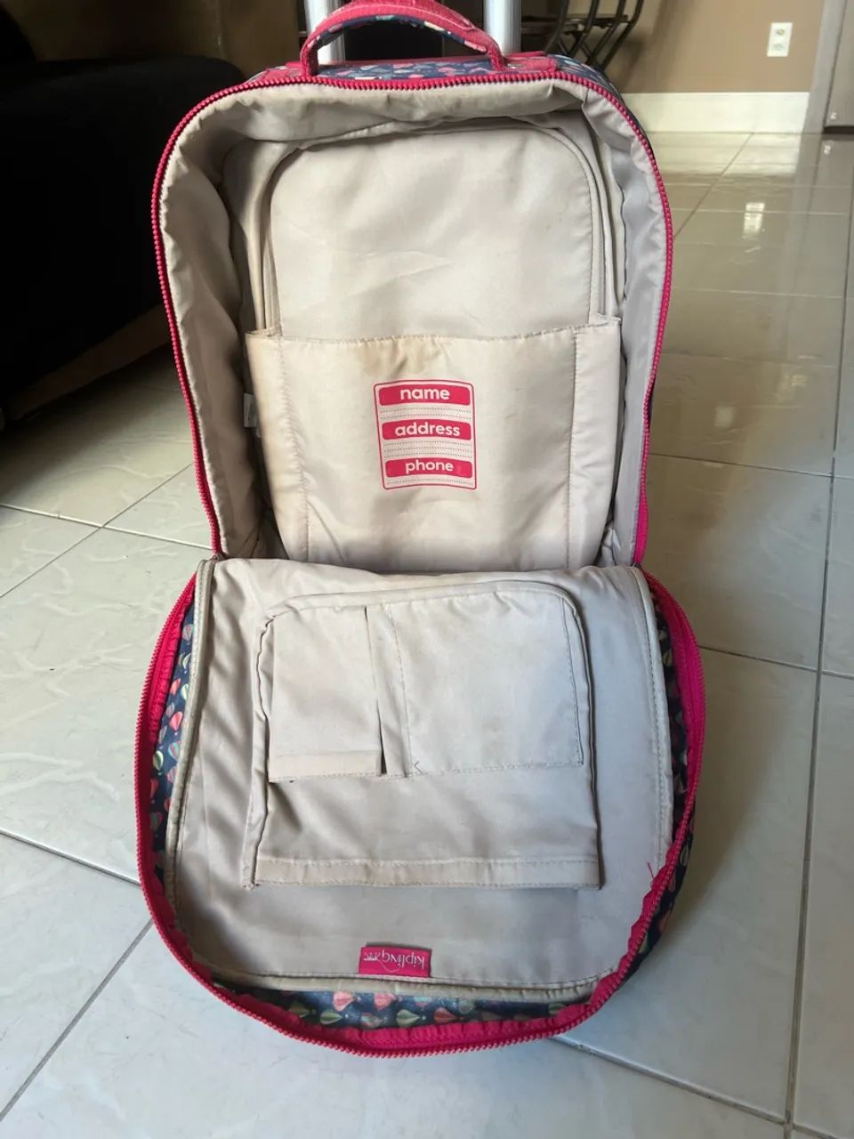 Mochila kippling estampada  - Foto 5