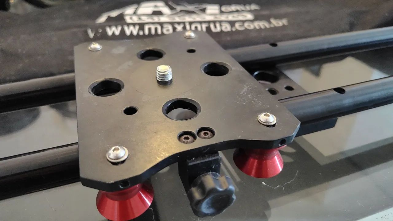 Slider Dolly Maxigrua 70cm para DSLR - Foto 4