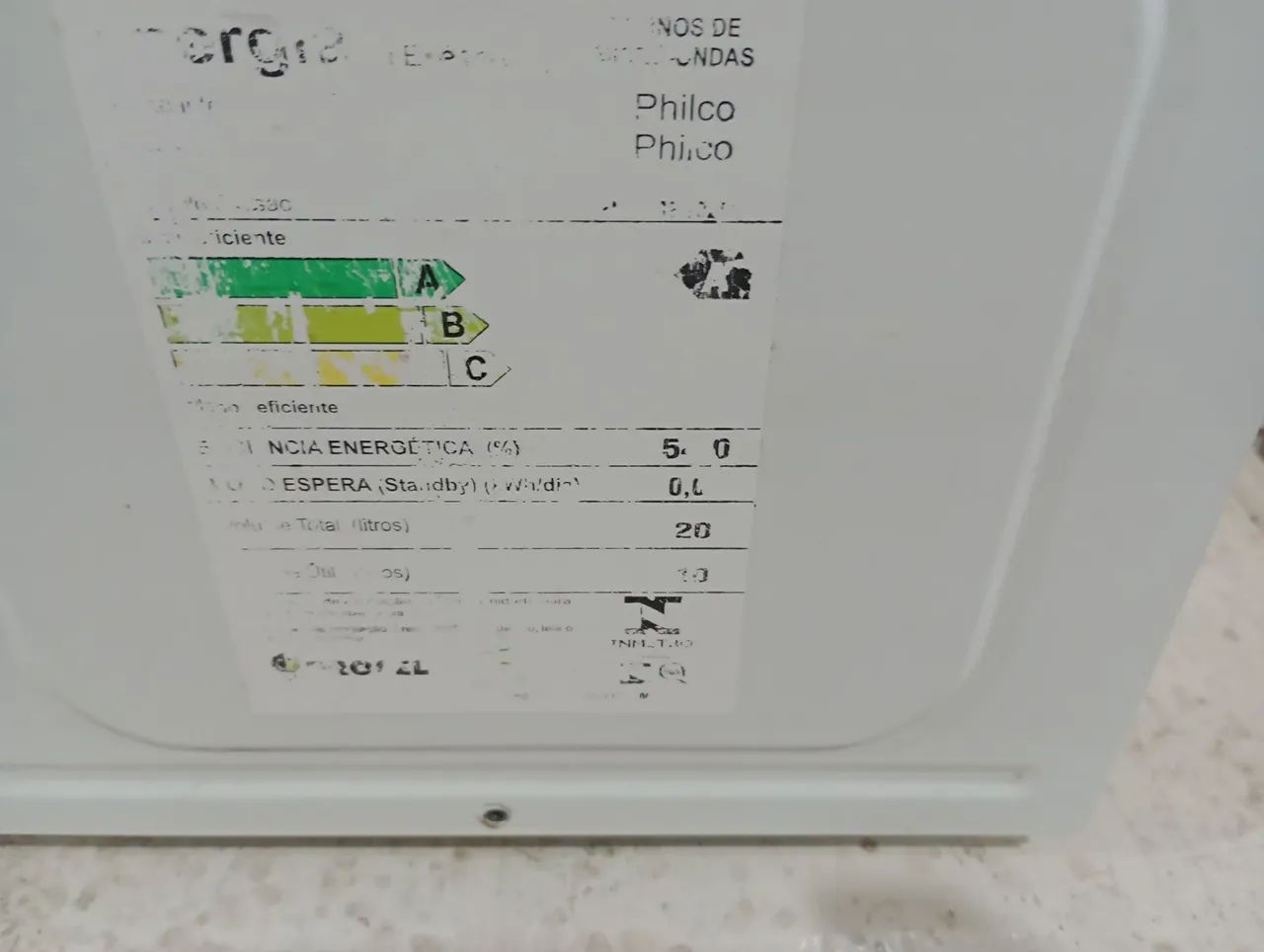 Microondas Philco 20 lts espelhado  - Foto 4