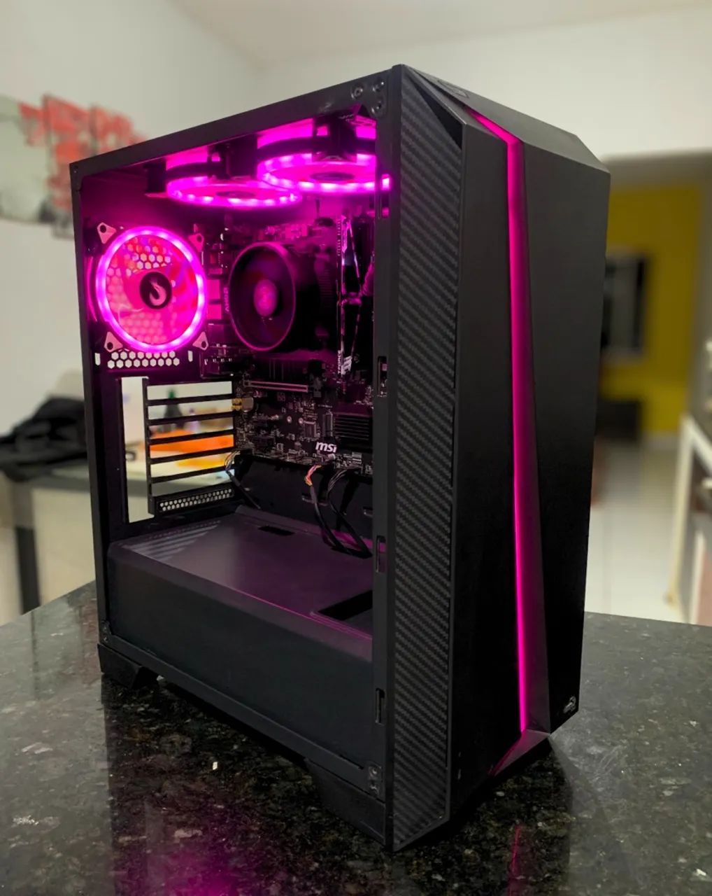 PC GAMER RYZEN INTEGRADO - RYZEN 4650g pro - Foto 4