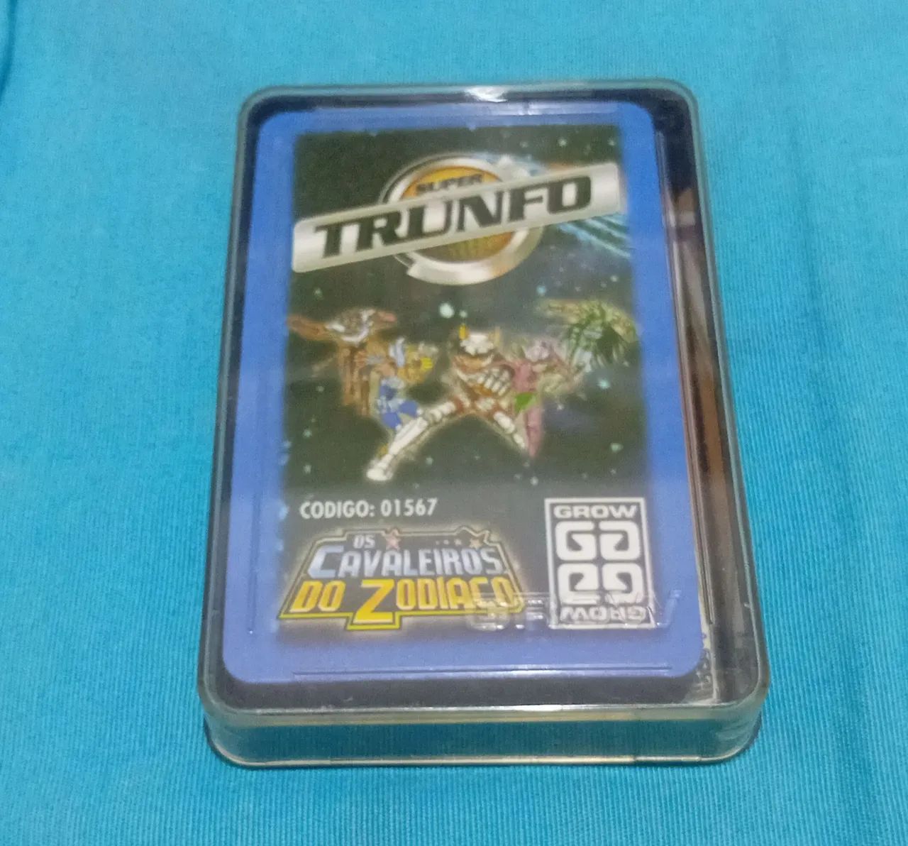 Super Trunfo Os Cavaleiros do Zodíaco Completo + Um Super Trunfo