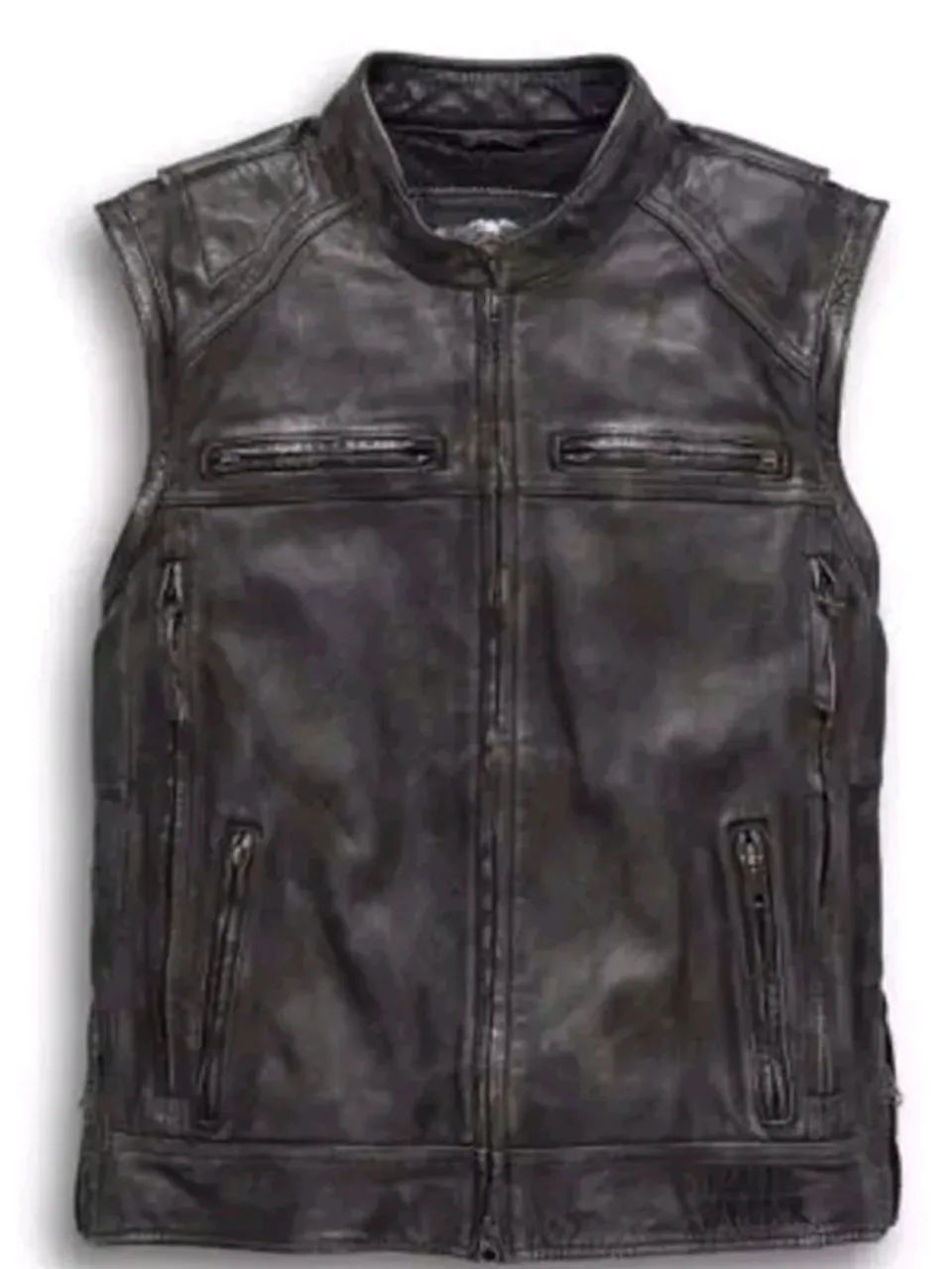 Jaqueta de Couro, original Harley Davidson - Foto 4