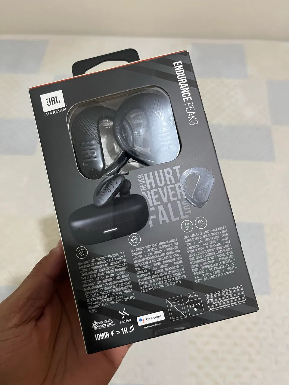 Fone JBL Endurance peak 3  - Foto 3