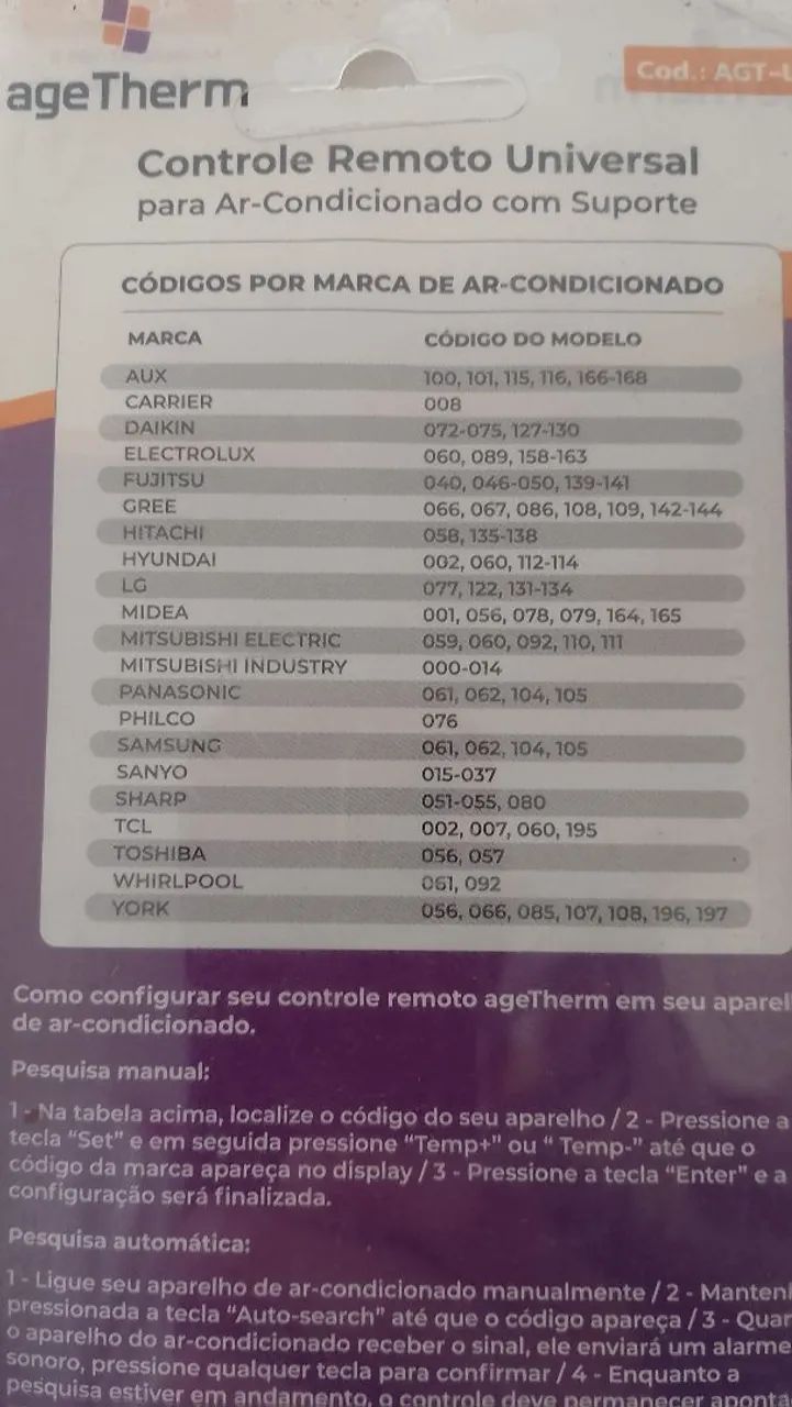 Controle universal ar-condicionado  - Foto 2