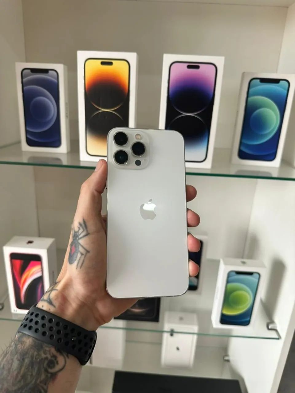 Iphone 14 pro max 128gb IMPECAVEL LOJA FISICA + BRINDES