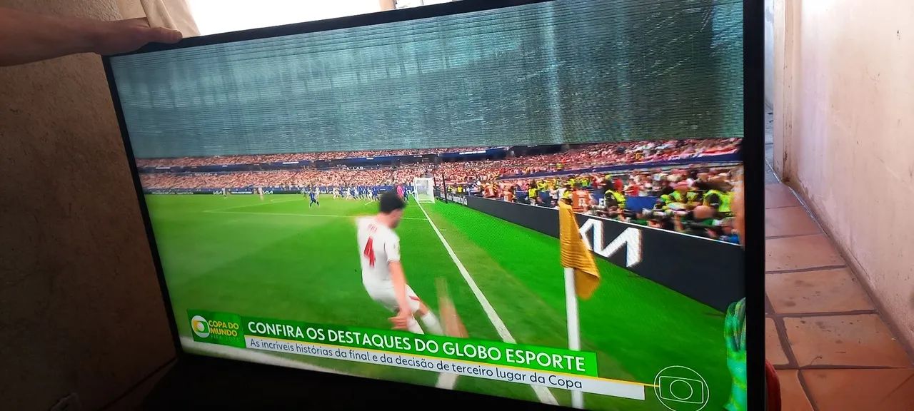 TV smart samsung com defeito  - Foto 3