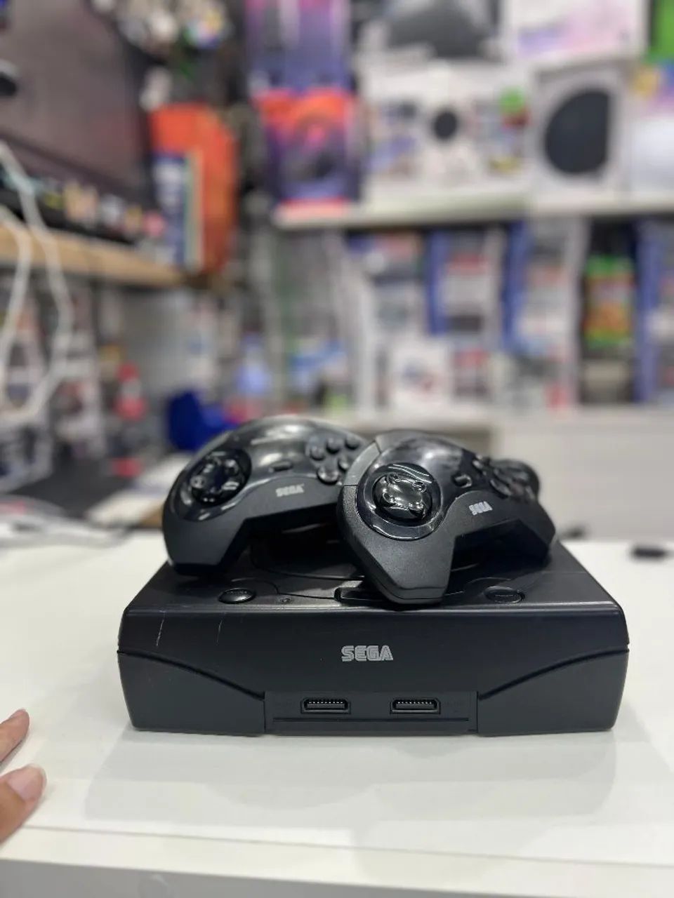 Sega Saturn Tectoy c/ 2 controles originais 