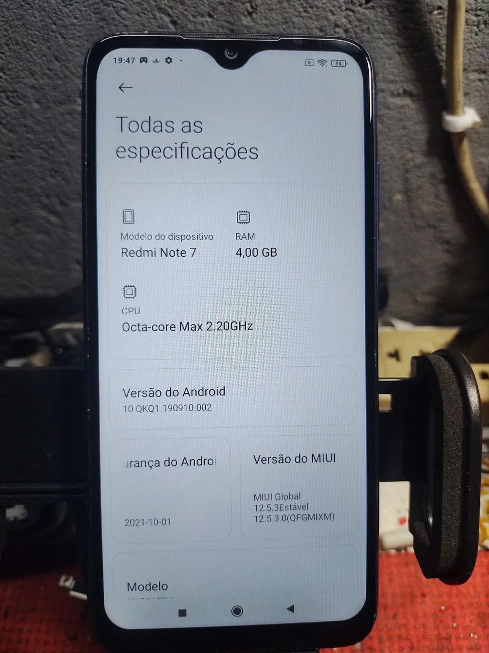 Redmi Note 7 azul  - Foto 4