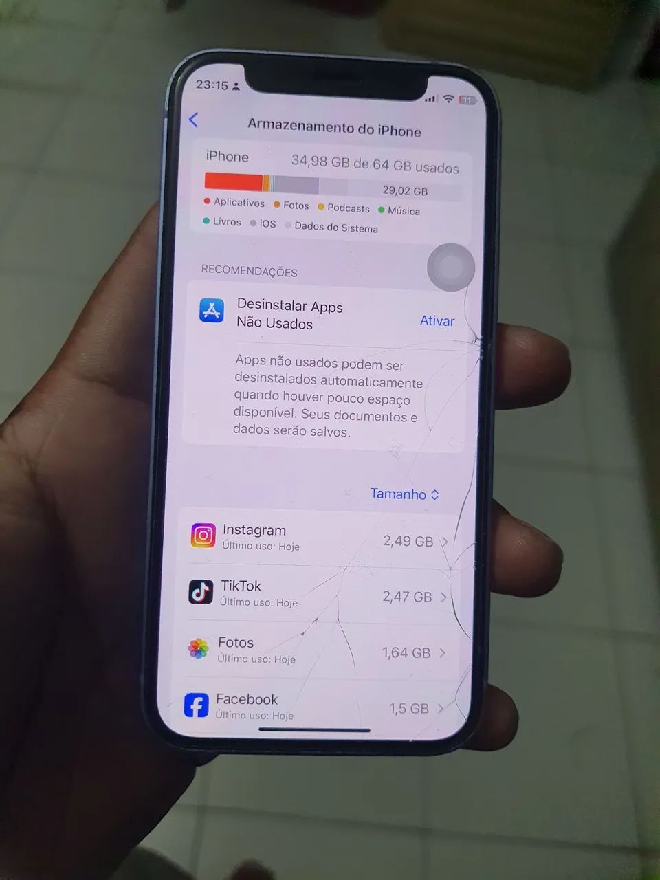 Iphone 12 mini 64gb todo original - Foto 4