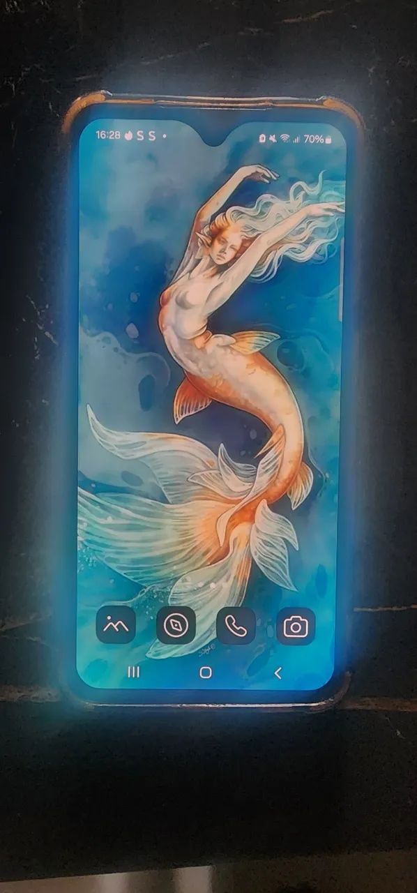 Tela Samsung S21FE OLED com aro - Foto 2