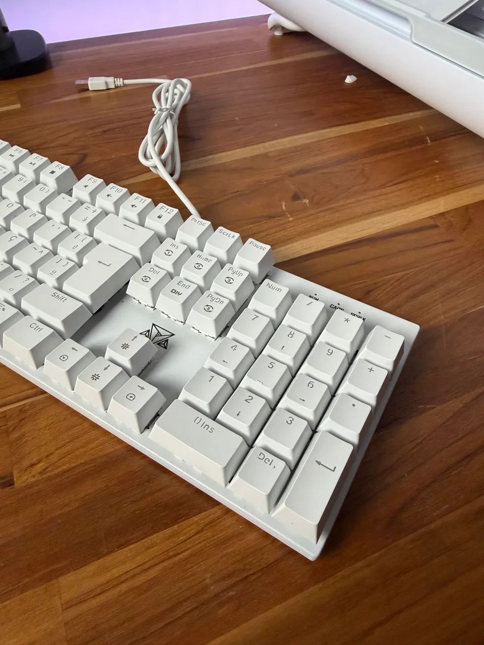 Teclado Mecânico Branco  - Foto 3