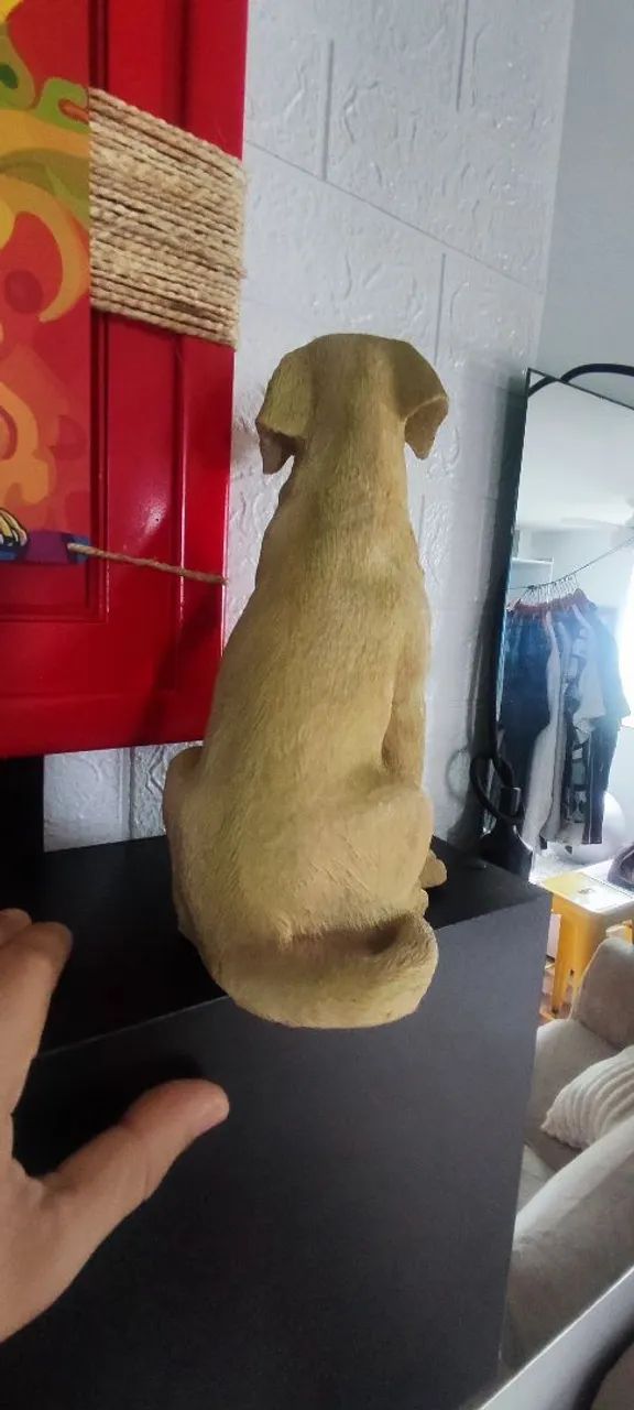 Estátua de cachorro - 30cm - Foto 2