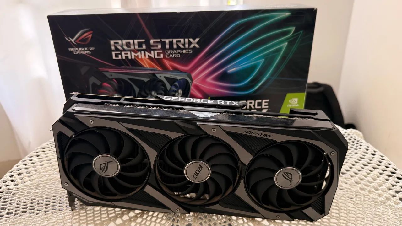 RTX 3070 - ROG STRIX 8GB - Foto 2