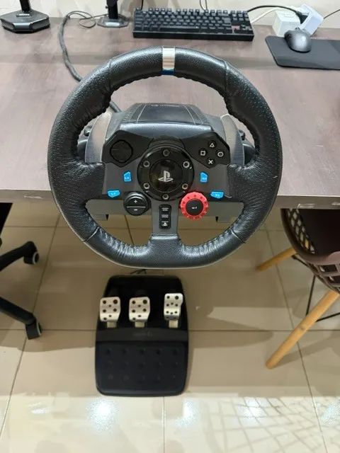Volante gamer logitech 