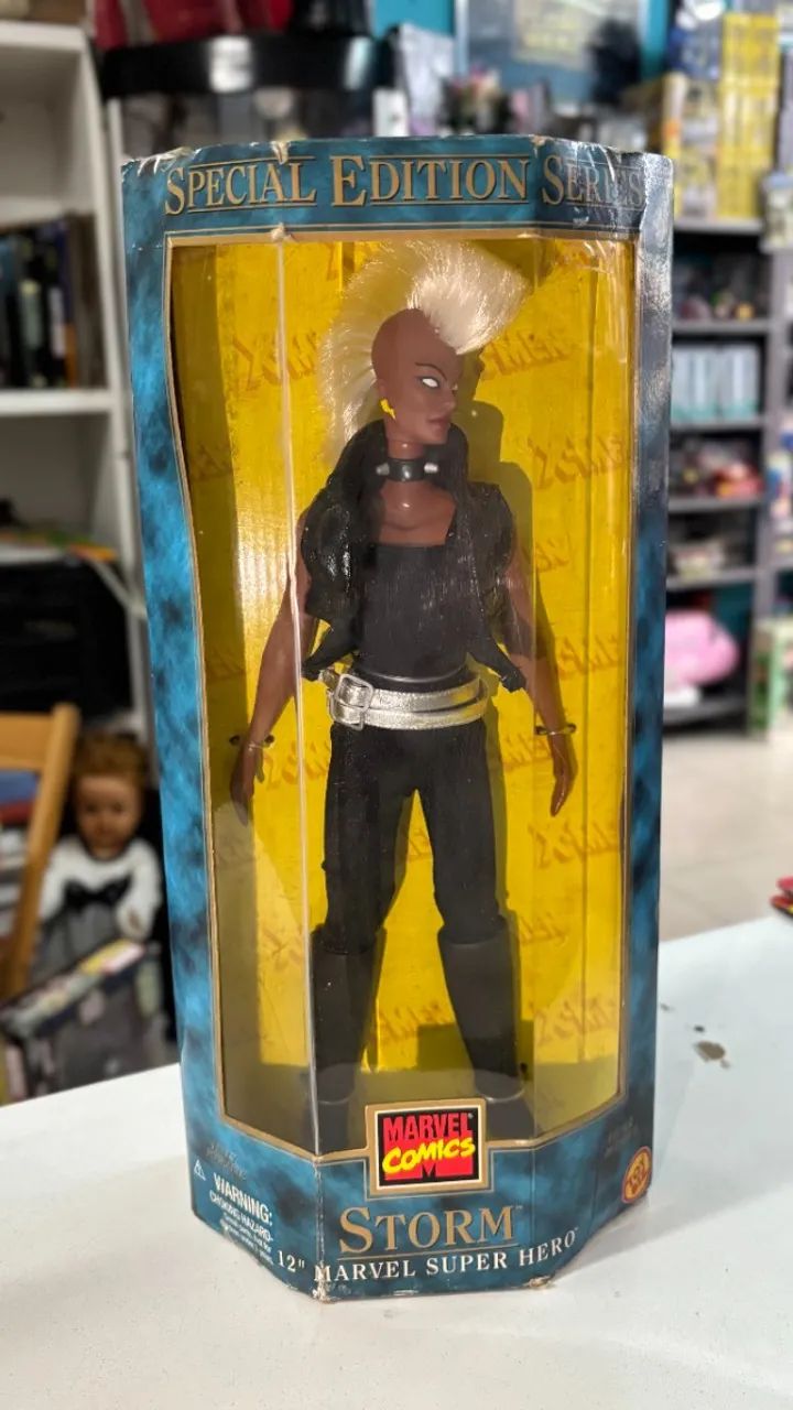 Boneca Tempestade X-Men toybiz 