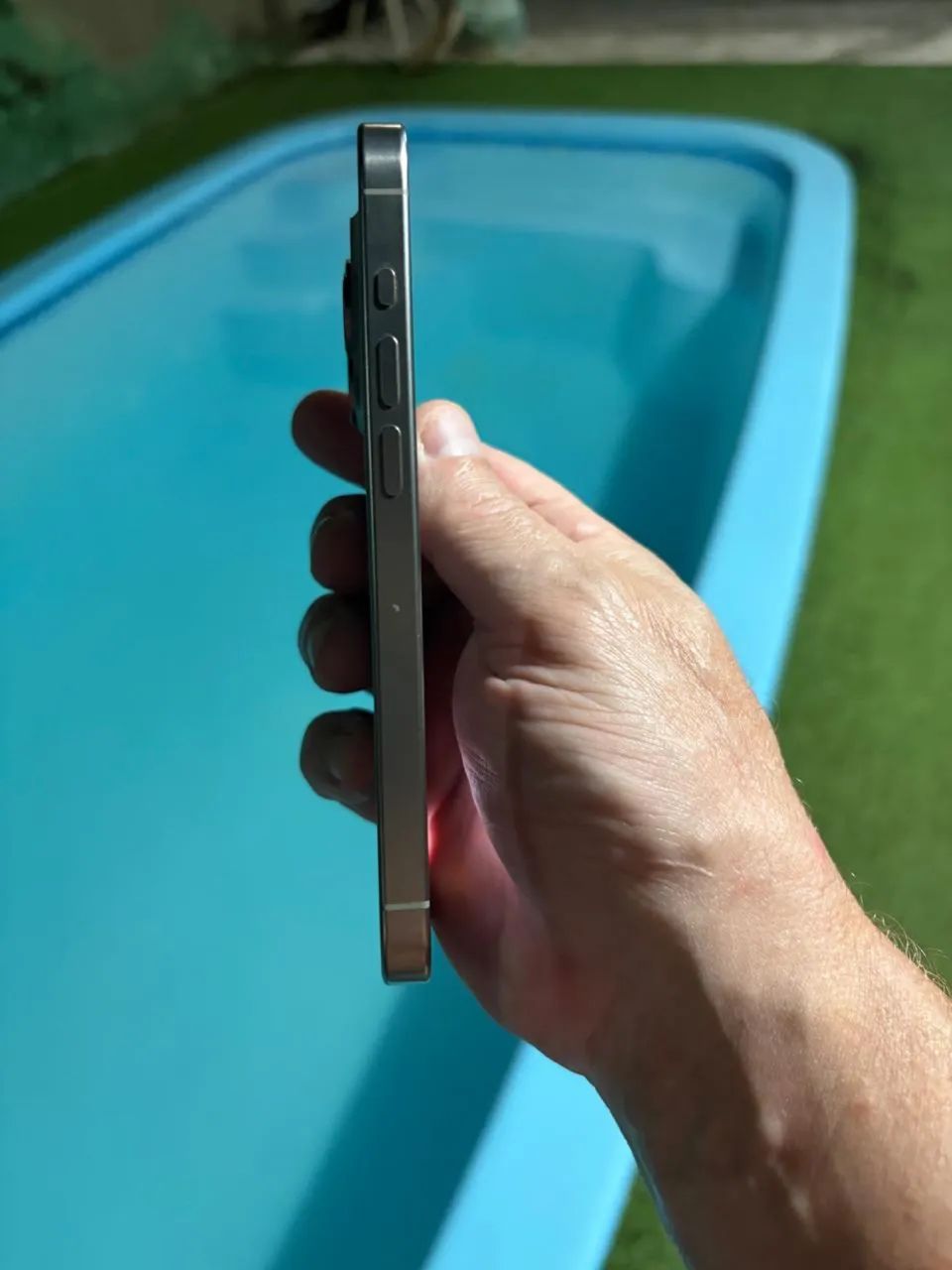 iPhone 15 pro 128gb titânio natural - Foto 3