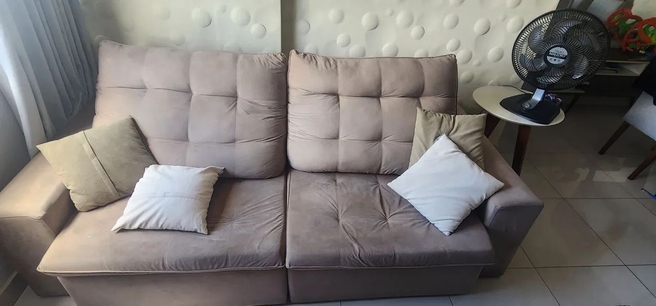 Sofá Retratil 2,50m