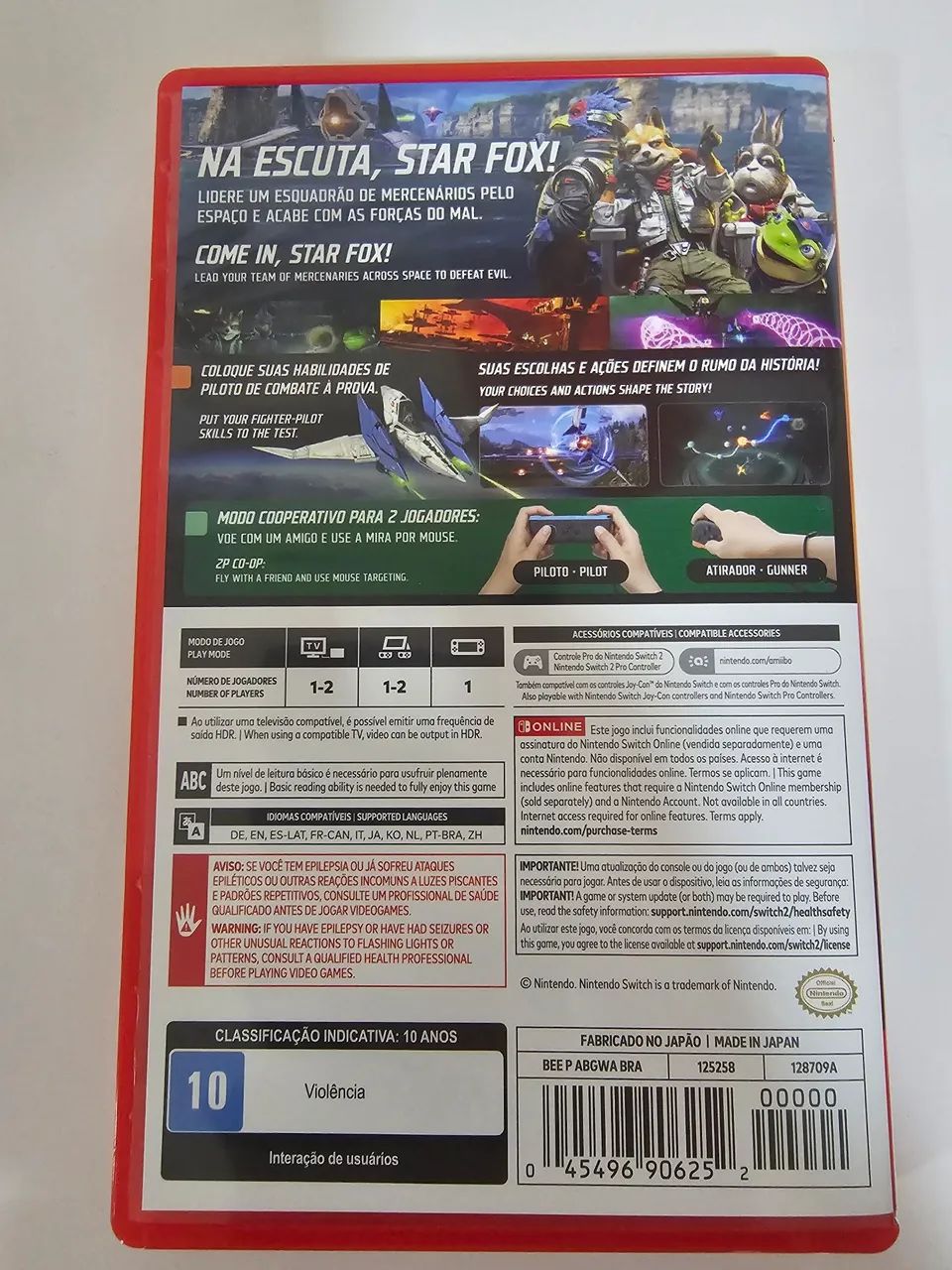 Star Fox. Jogo de Nintendo Switch 2. - Foto 2