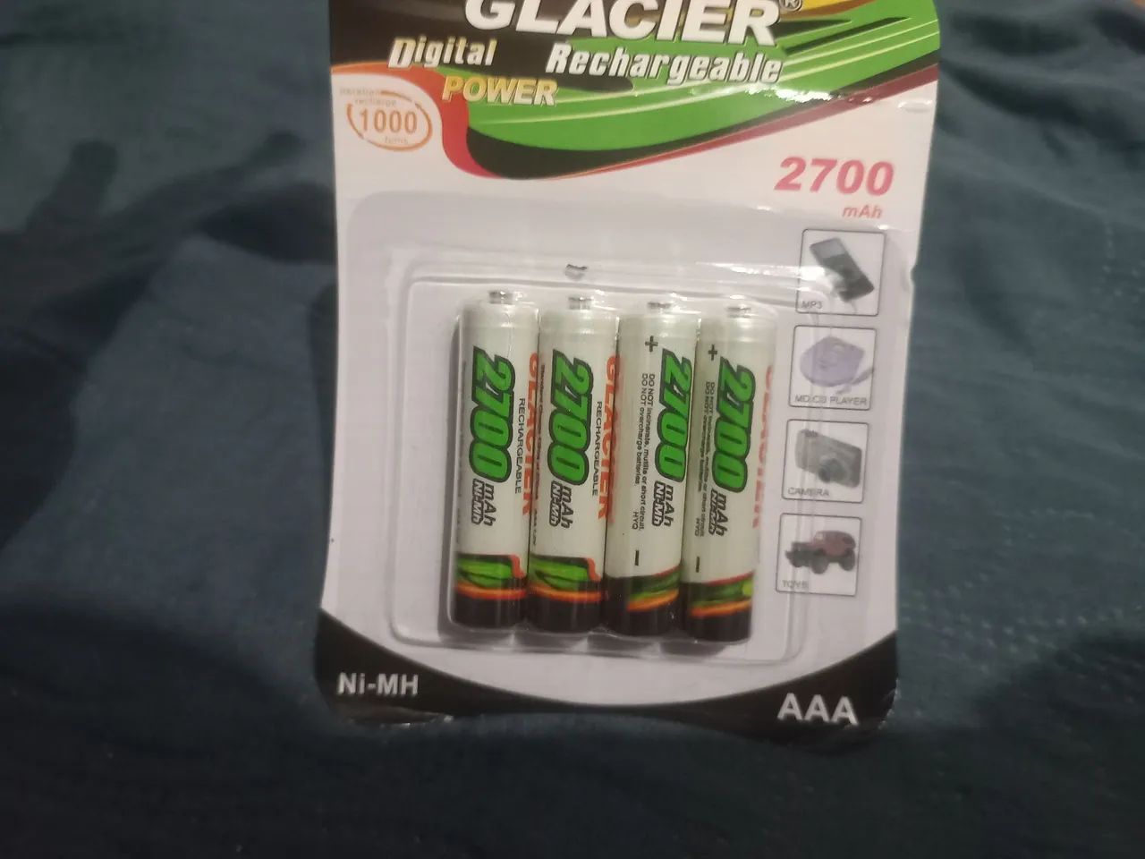 Pilha palito recarregável 