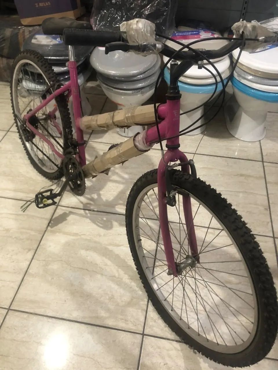 Bicicleta Nova em 02 cores - Somos loja - Foto 2