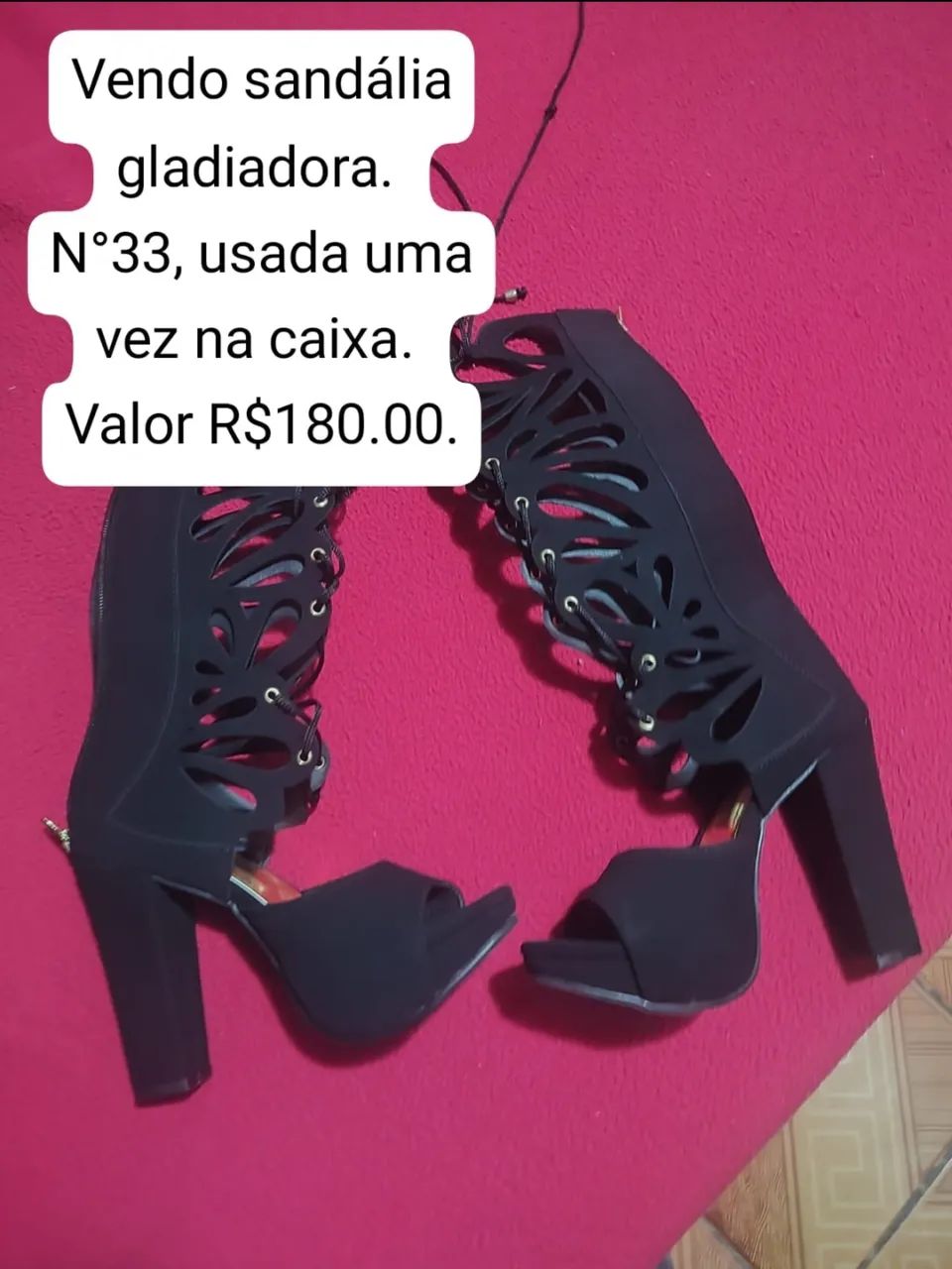 Sandália gladiadores. - Foto 4