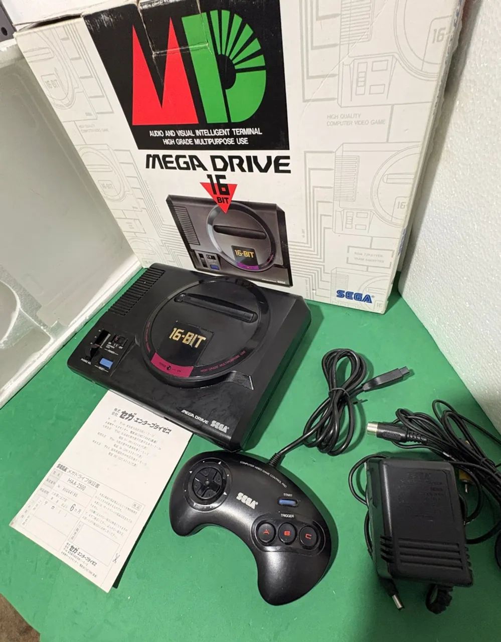Console sega mega drive primeira tiragem - Foto 3