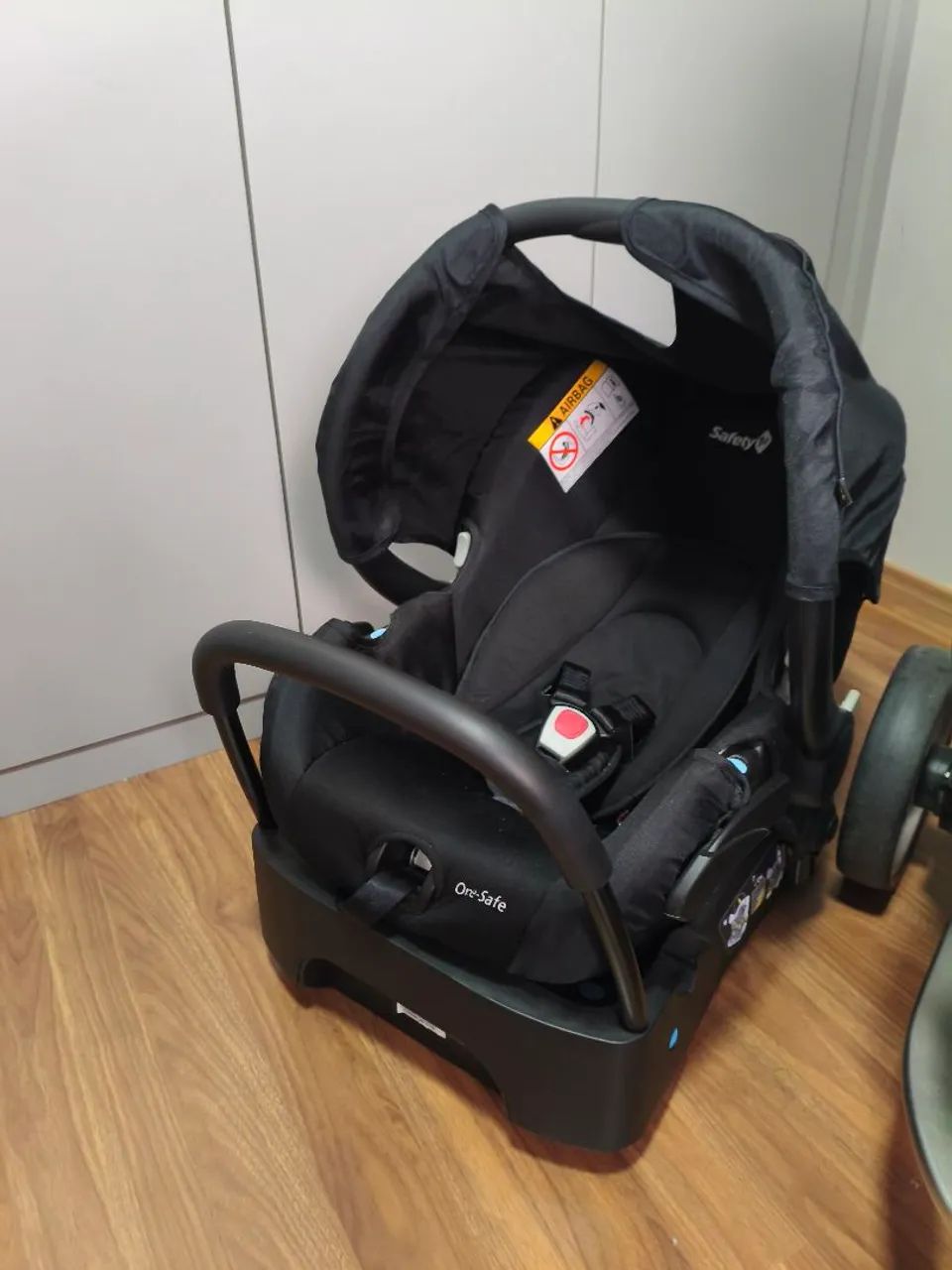 Travel System Safety 1st,  carrinho bebê conforto com base - Foto 2