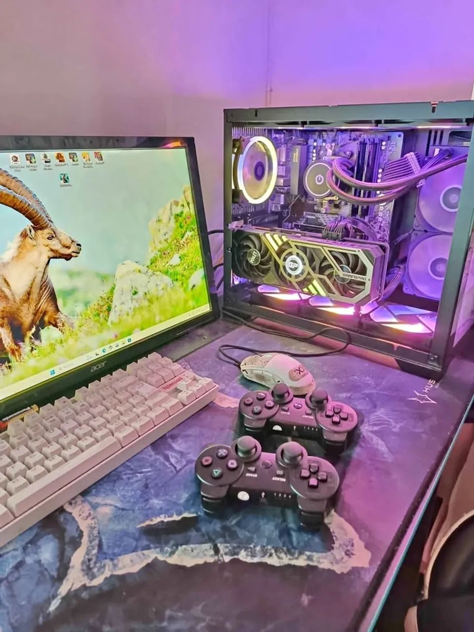 Pc gamer completao setup: rtx 3090 + 128gb ram - Foto 2