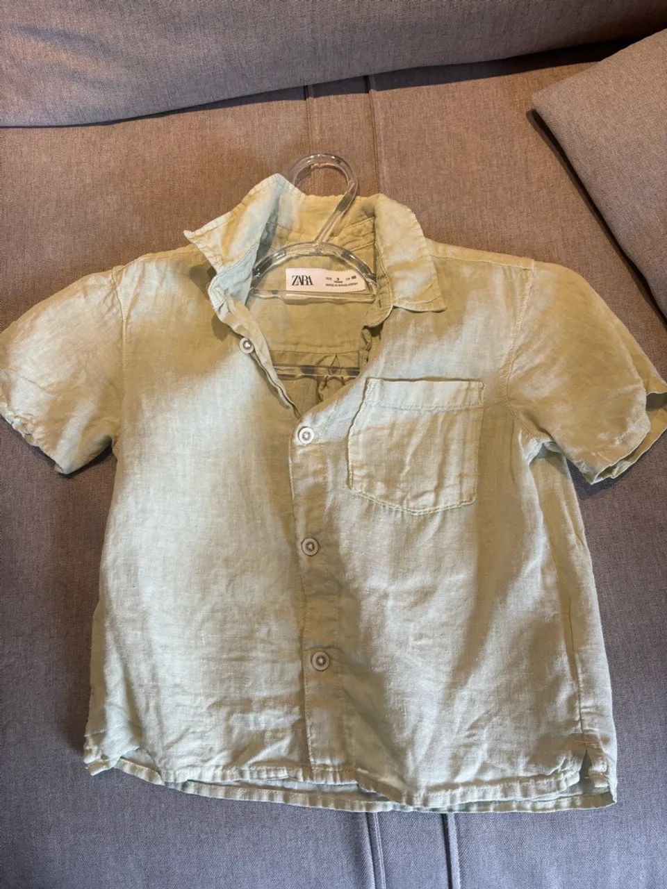 Camisa infantil - Zara  - Foto 2