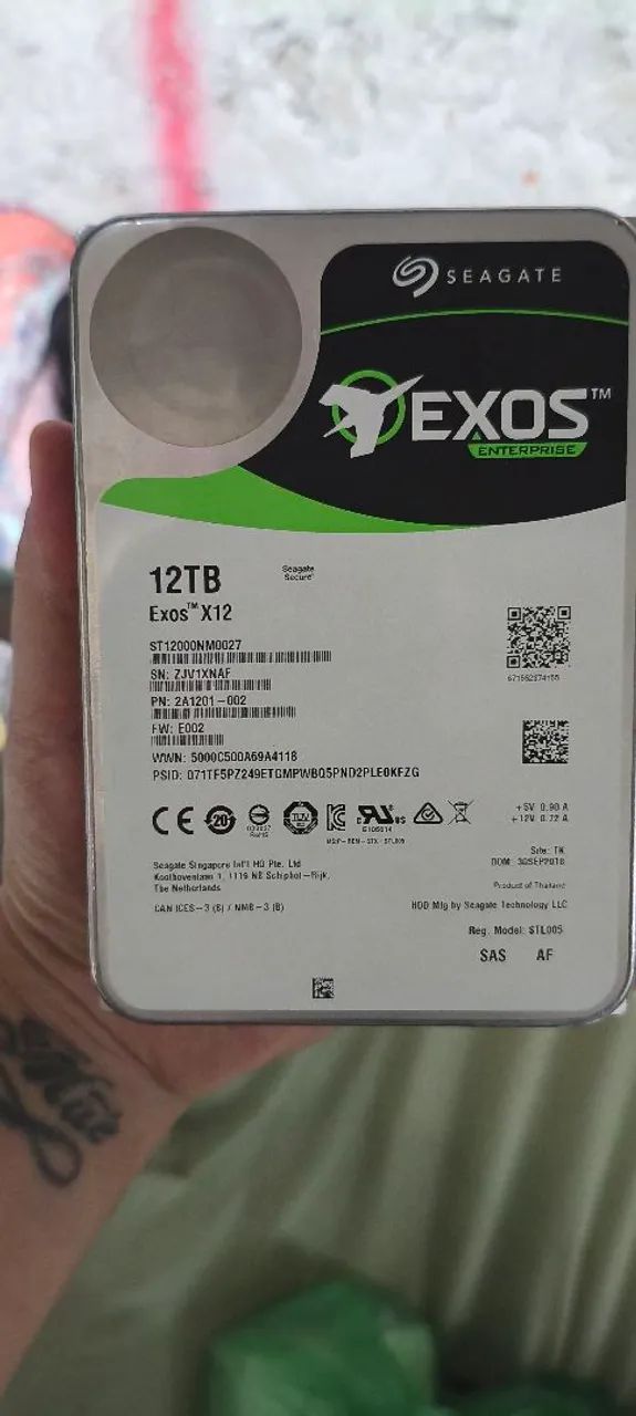 HD Seagate exos 