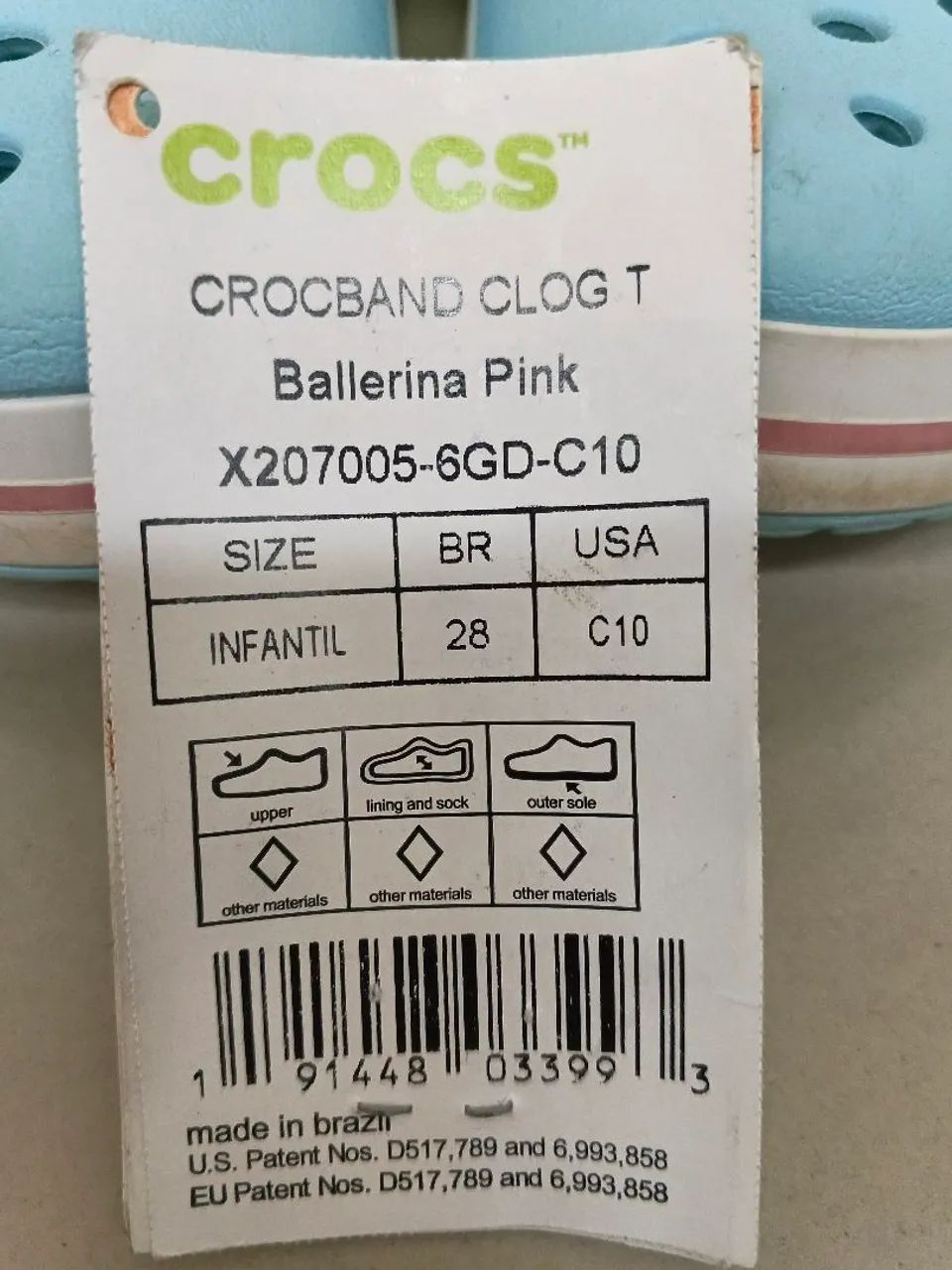 Crocs infantil original C10 TAM 28 BR - Foto 5