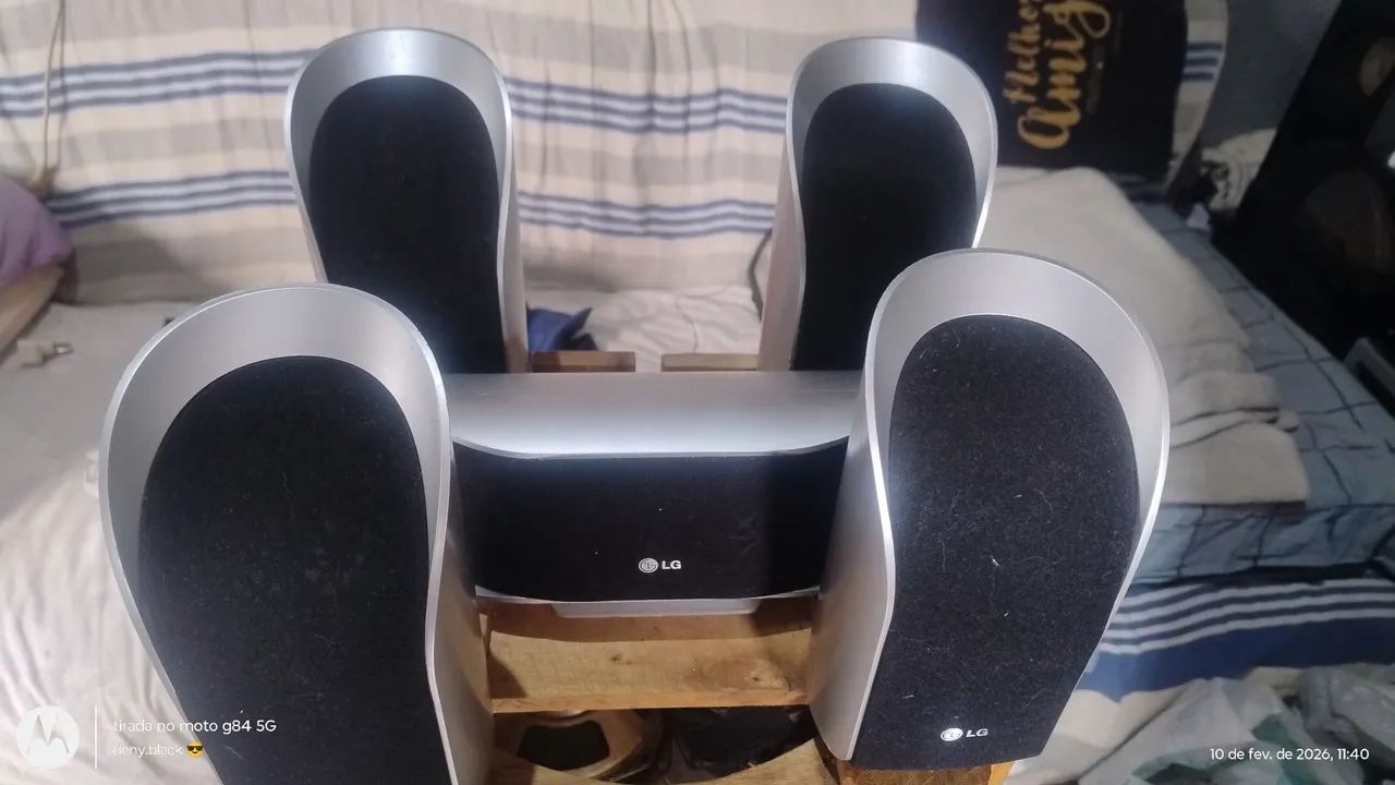 Caixa de Home Theater  R$ 200,00. Cada conjunto - Foto 3