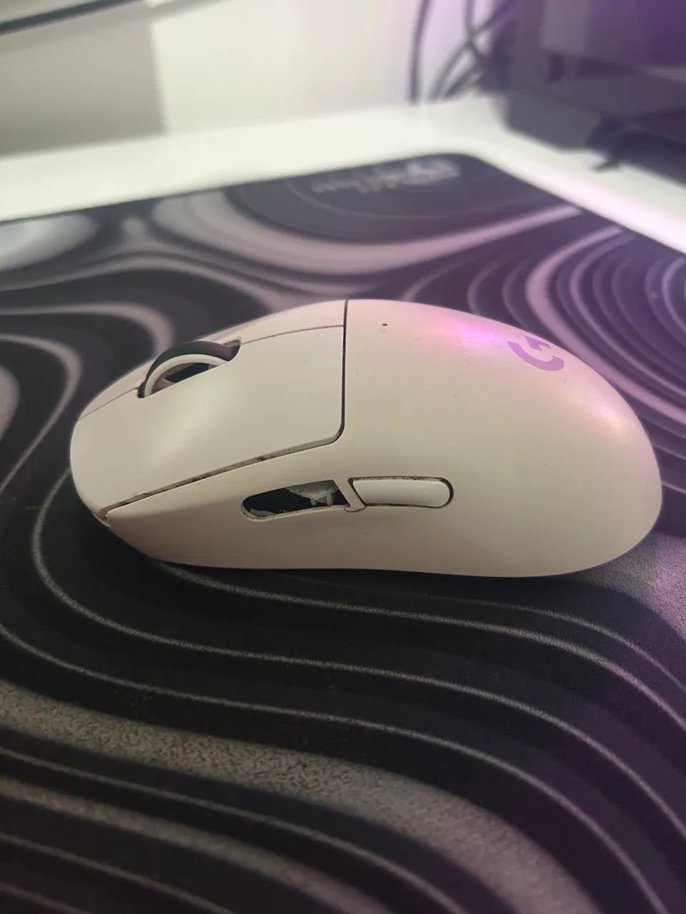 Logitech G Pro X Superlight - Funcionando perfeitamente (Mouse 5 com defeito) - Foto 3