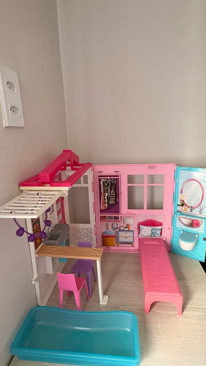 Casa portátil da Barbie  - Foto 3
