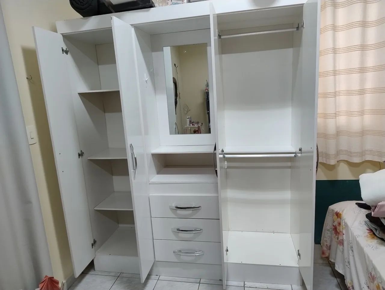 Guarda-roupa branco - Foto 2