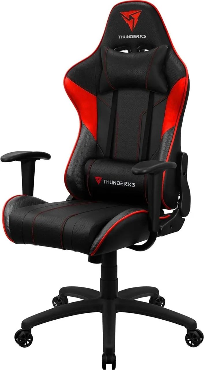 Cadeira Gamer ThunderX3 EC3 Vermelha Escritóro