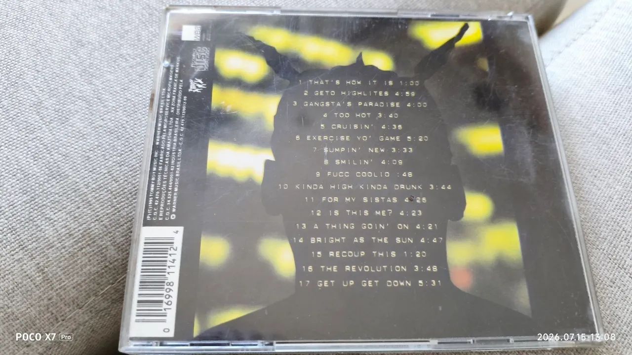 CD COOLIO - GANGSTA'S  PARADISE - Foto 2