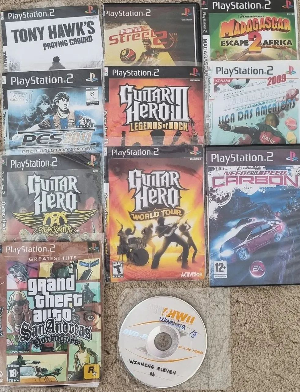 PlayStation 2 com 11 jogos - Foto 4