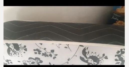 Cama baú box casal - avaria no pé  com Colchão  - Foto 2