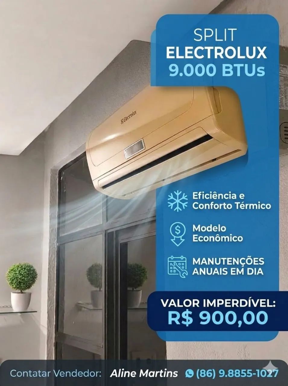 Split 9.000 btus