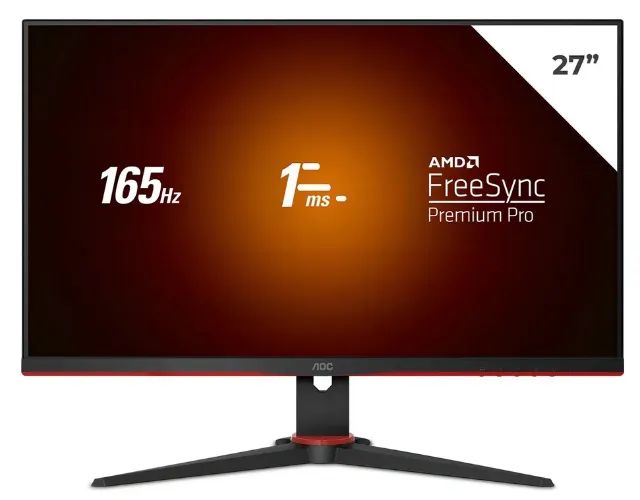 Monitor AOC Gamer 27" viper 165Hz 1ms Perfeito Estado - Foto 5