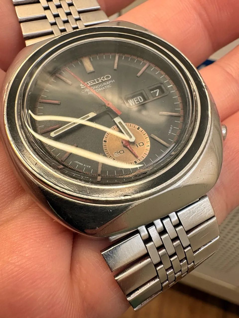 Seiko Cronógrafo 6139-8002