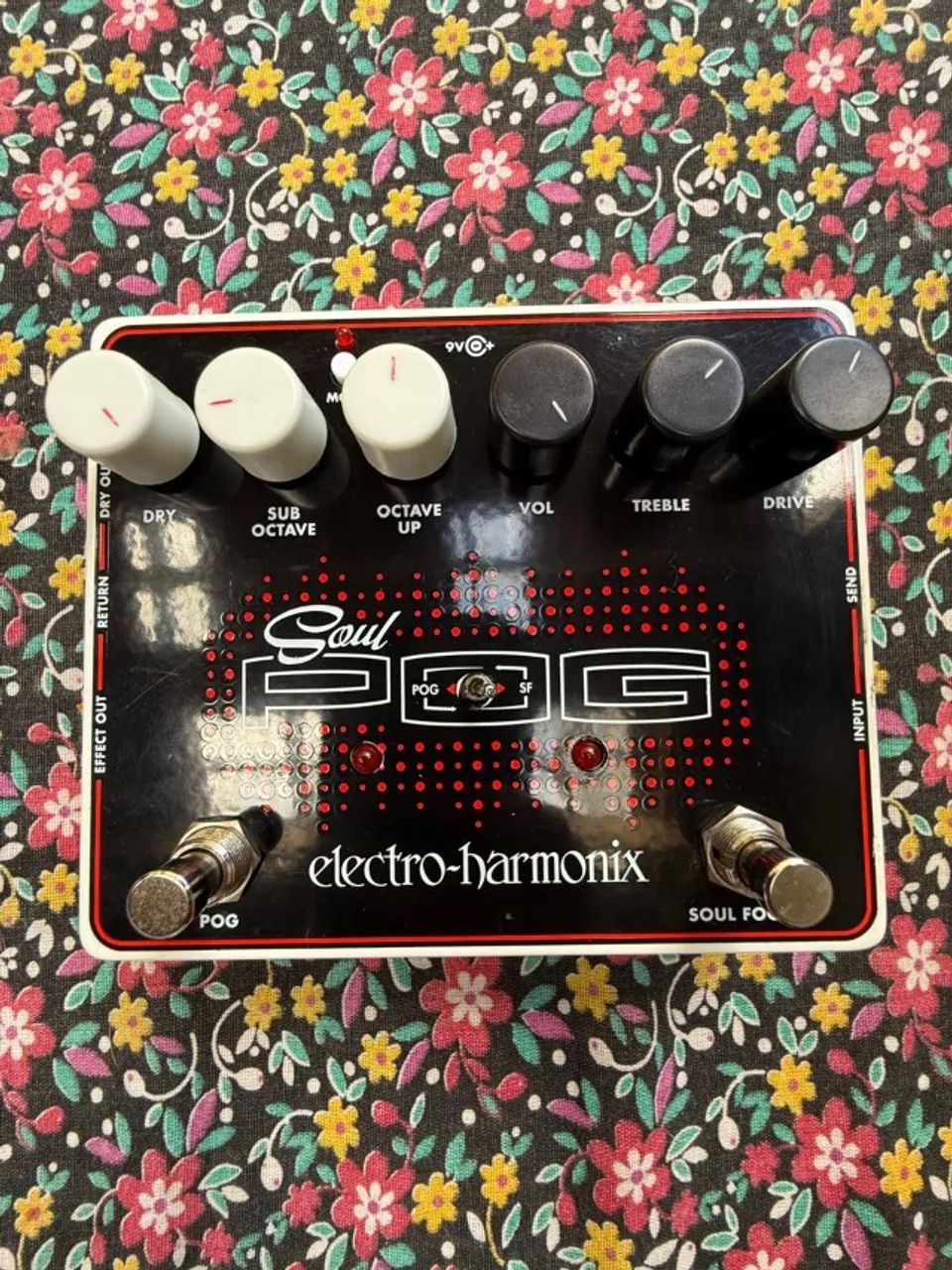 Pedal Electro-Harmonix Soul POG (Overdrive + Oitavador