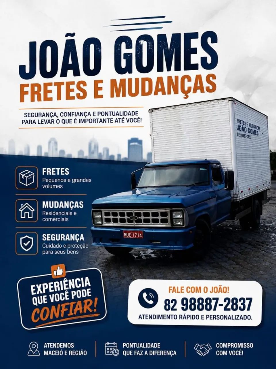 FRETE CAMINHÃO EM MACEIÓ 