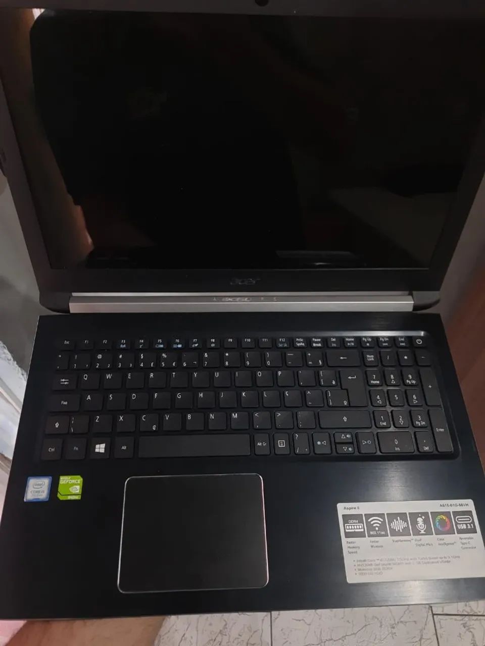 Notebook Acer A515 51