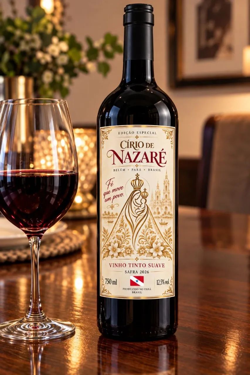 Vinho temático Círio 2026 - Foto 3