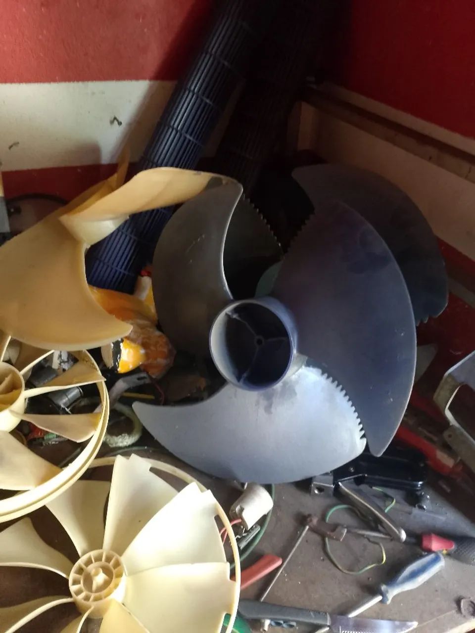 Lote com 3 Hélices para Condensadora de Ar-Condicionado Split