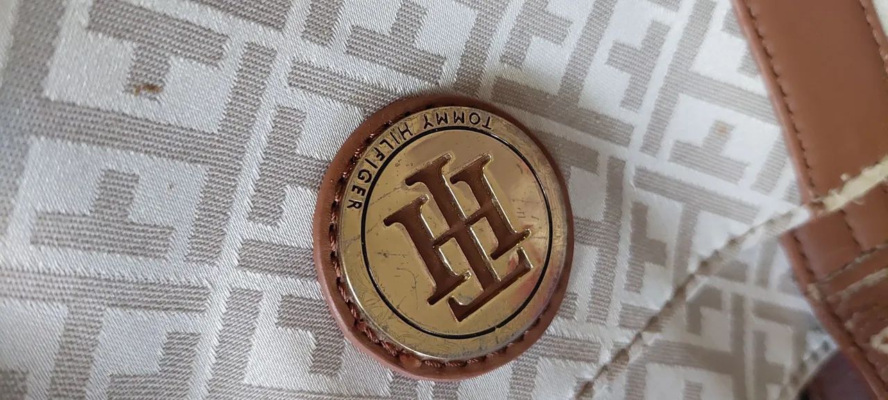 Bolsa Tommy Hilfiger original para restauração 