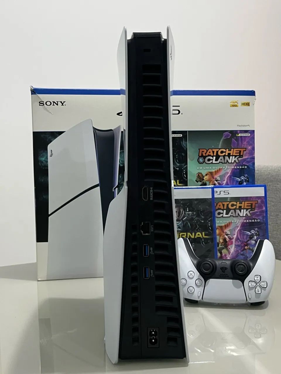 PS5 SLIM 1TB COM DISCO - Foto 3