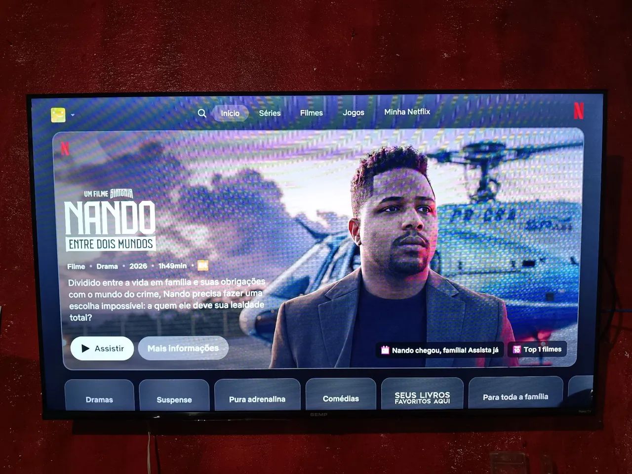 Televisão Marca Semp Rokus 43Polegas  - Foto 2